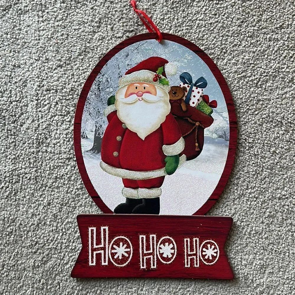 Santa Claus Wall Decor Hanging!